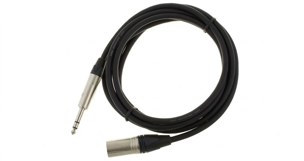 XLR Female to 1/4-Inch (6.35mm) TRS Balanced Audio Cable