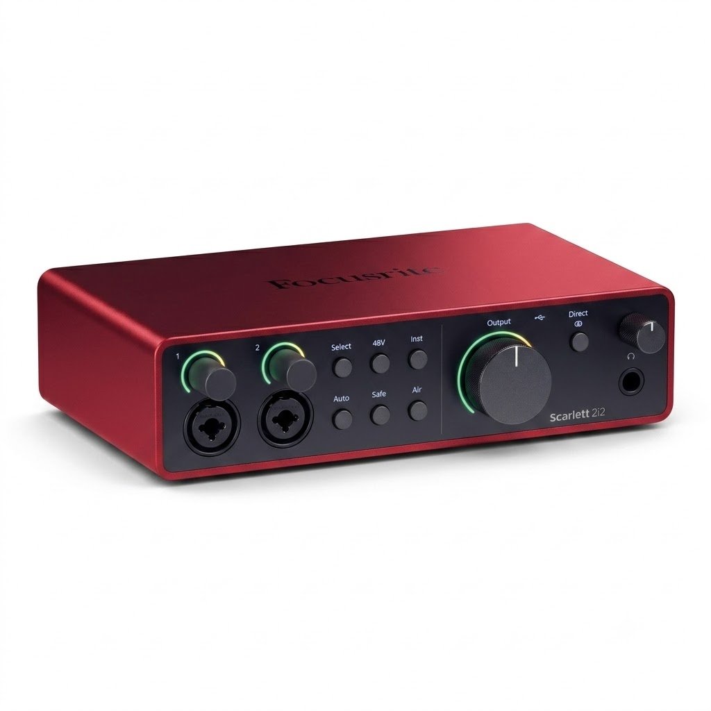 Focusrite Scarlett 2i2 4th Gen